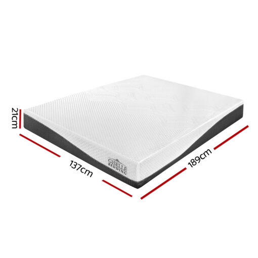 Giselle Bedding Double Size Memory Foam Mattress Cool Gel without Spring - Image 2